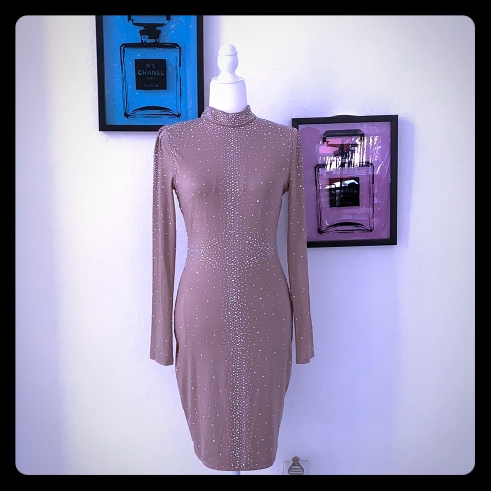 Beautiful!!!  Nude Niki Biki dress size Medium